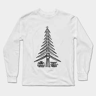 Book Christmas tree Long Sleeve T-Shirt